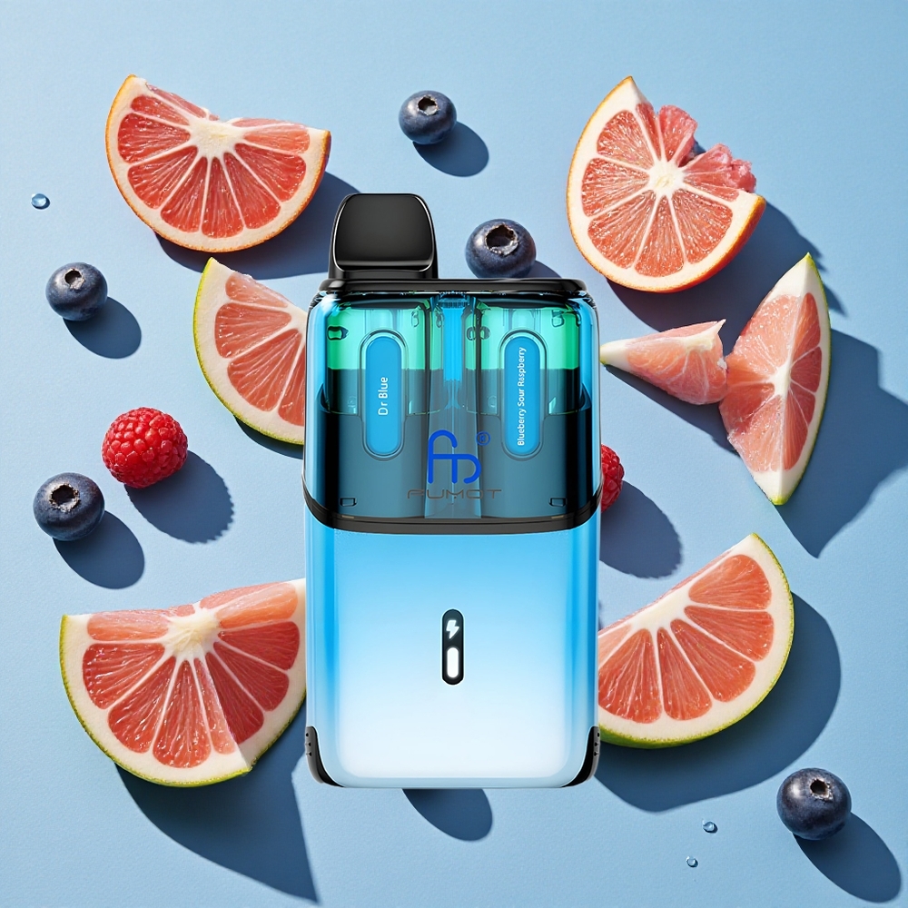 Fumot Ultra T32000 Blueberry Sour Raspberry Ireland Vape Wholesale Mesh Coil