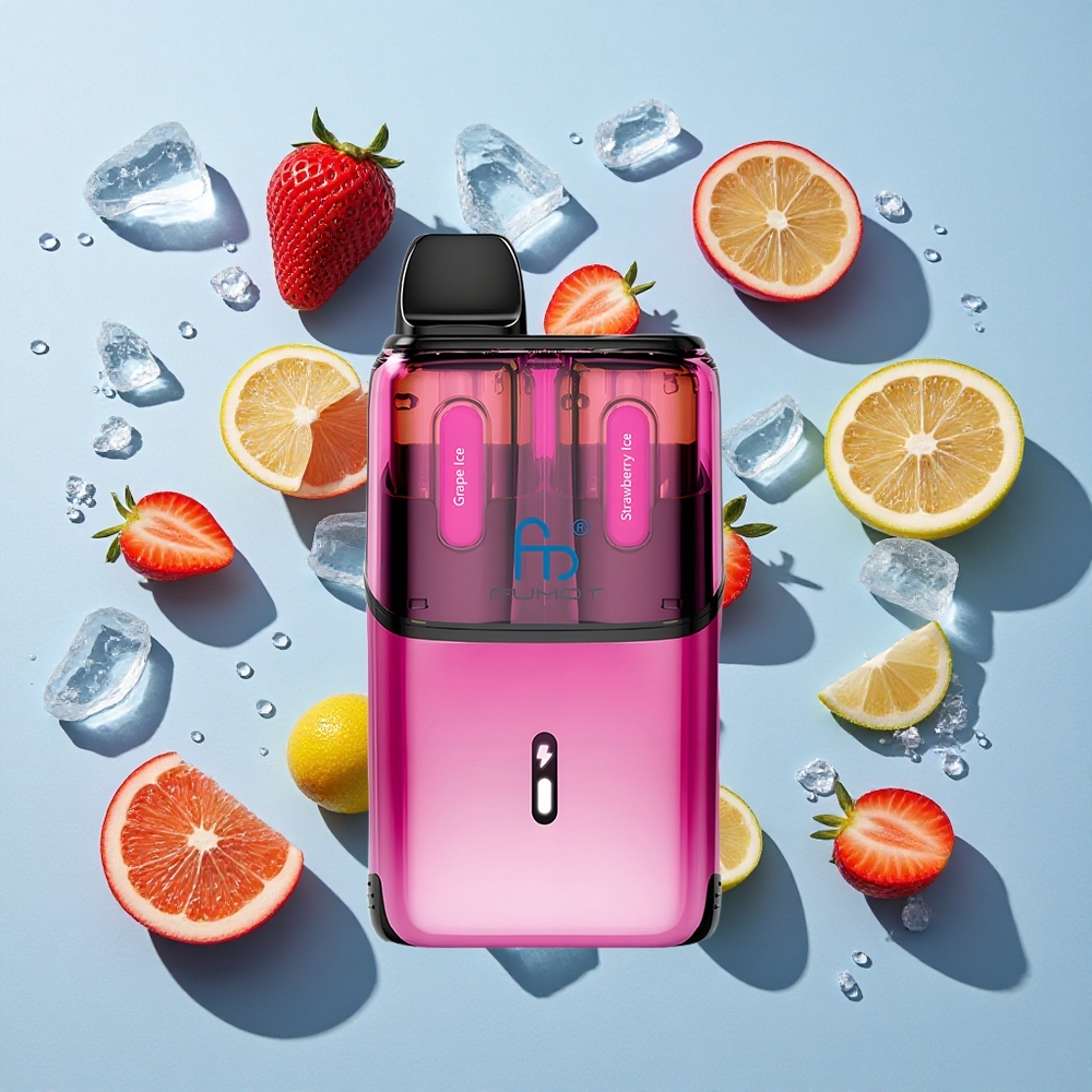 Fumot Ultra T32000 Grape-Strawberry Ice Ireland Vape Wholesale Type-C