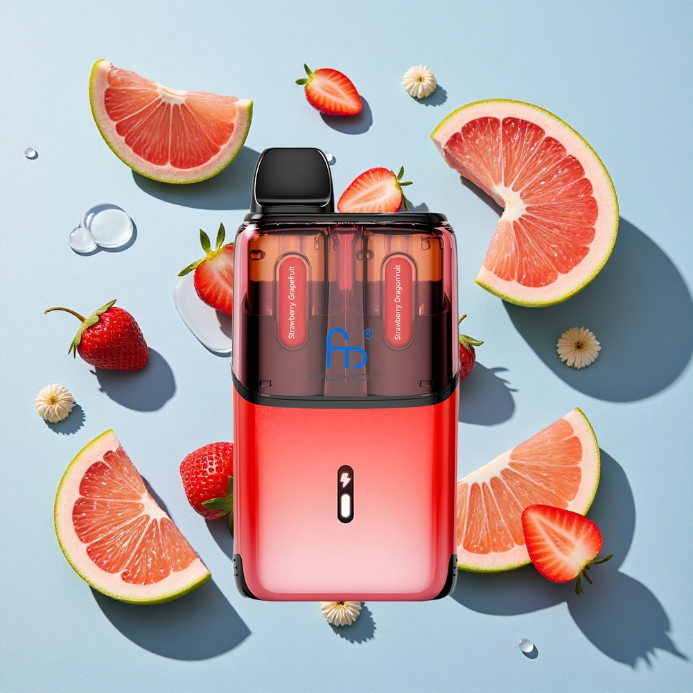 Fumot Ultra T32000 Strawberry Dragonfruit Ireland Vape Wholesale 20mg