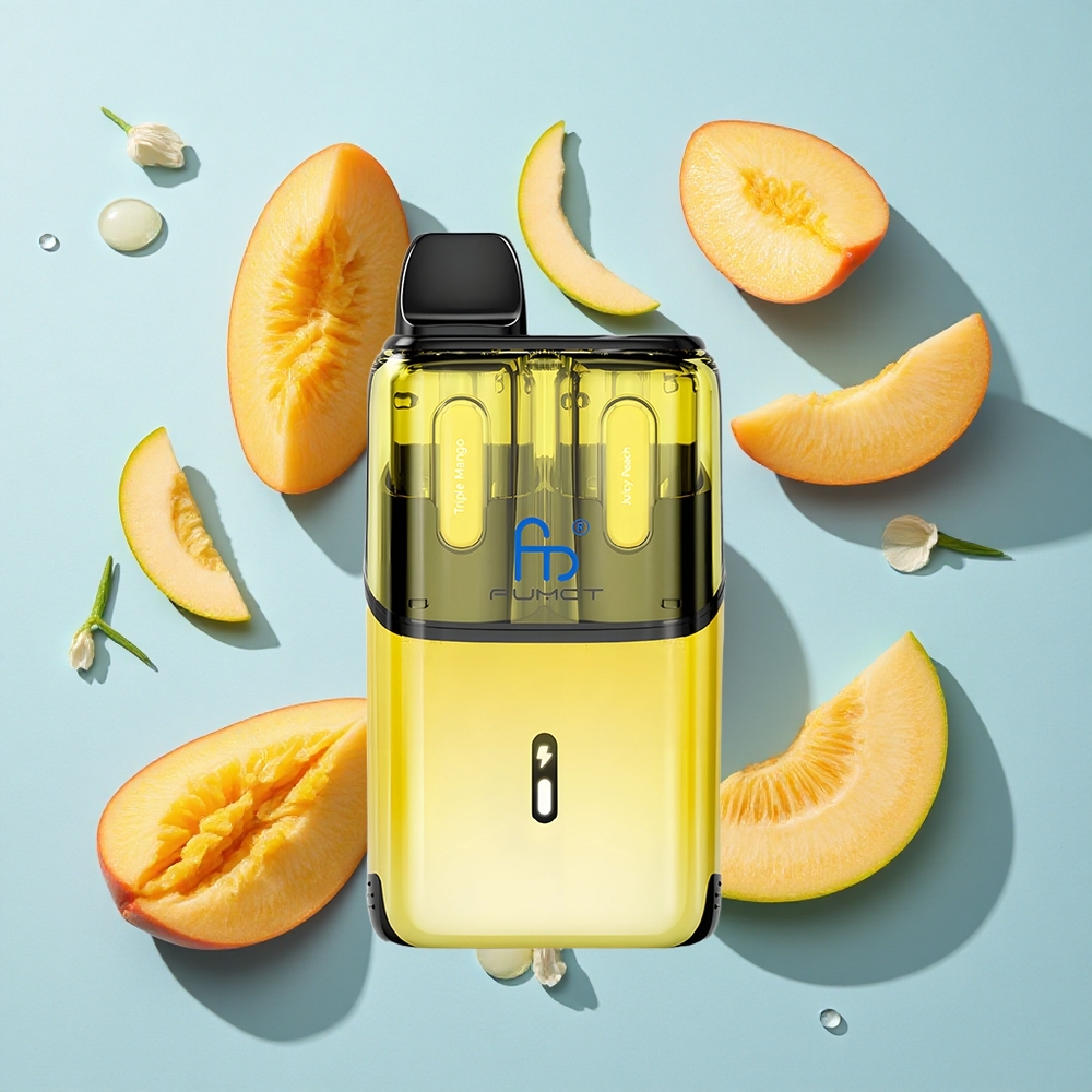 Fumot Ultra T32000 Triple Mango Juicy Peach Ireland Vape Wholesale Mesh Coil