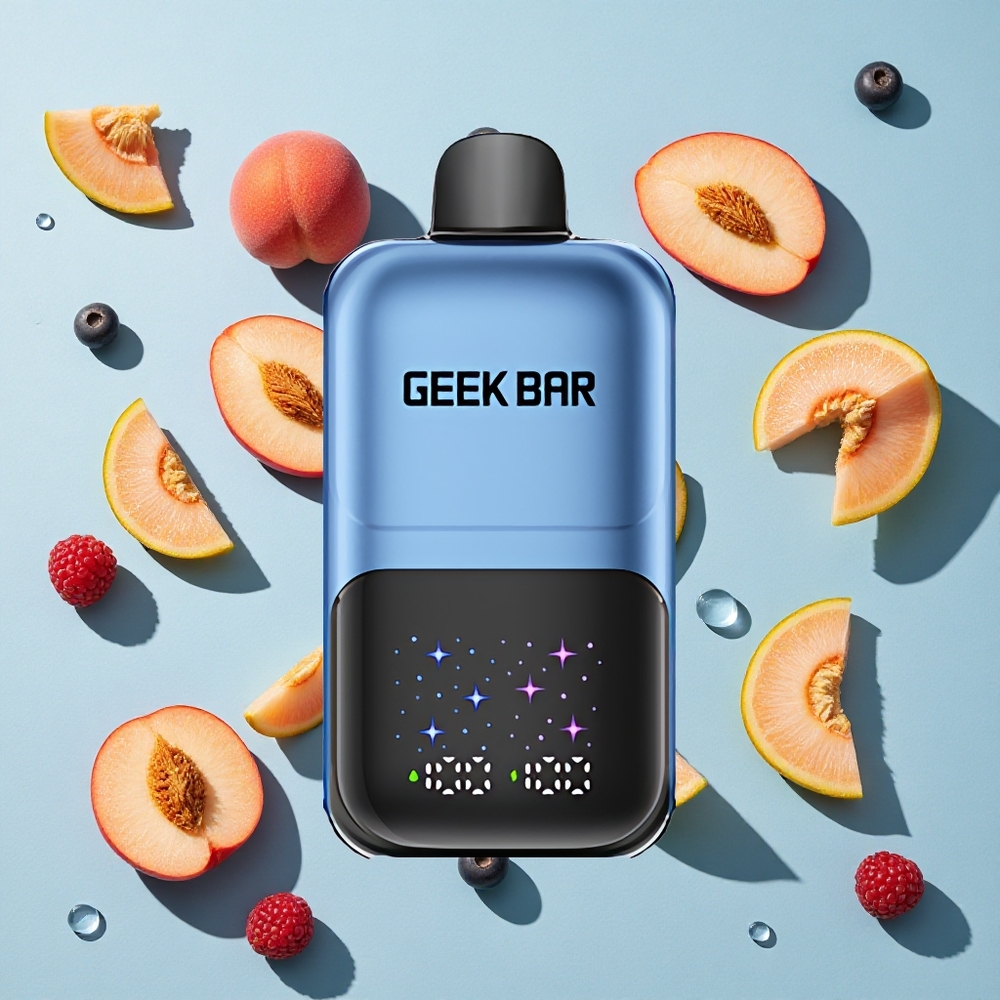 GEEK BAR 2GO 50000 Puffs Peach  Berries Ireland Vape Wholesale Rechargeable
