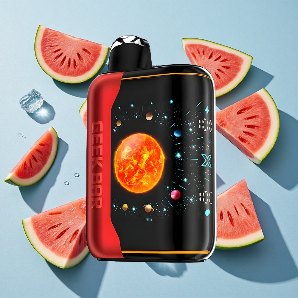 GEEK BAR Platinum 25000 Puffs Watermelon Ice Ireland Vape Wholesale Dual Mesh Coil