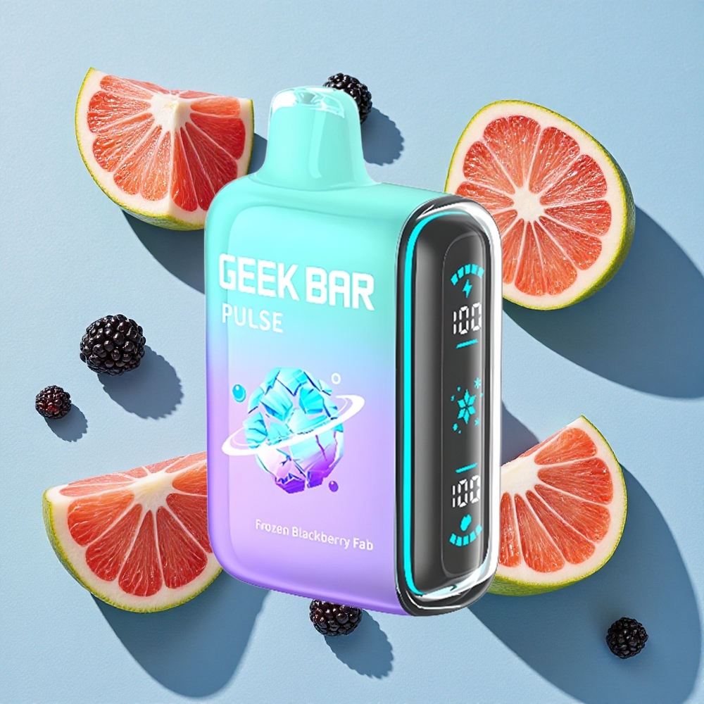 Geek Bar Pulse 15000 Frozen Ireland Vape Wholesale USB Type-C