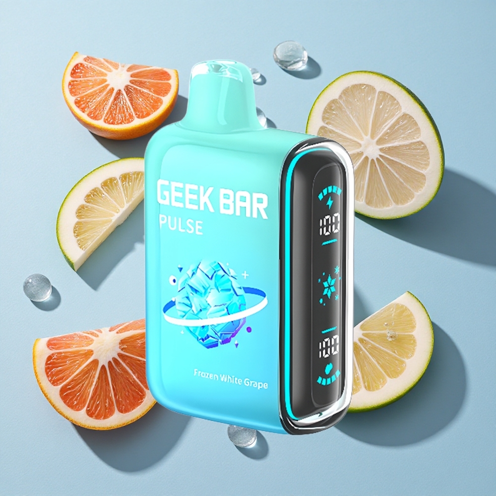 Geek Bar Pulse 15000 Frozen Ireland Vape Wholesale USB Type-C