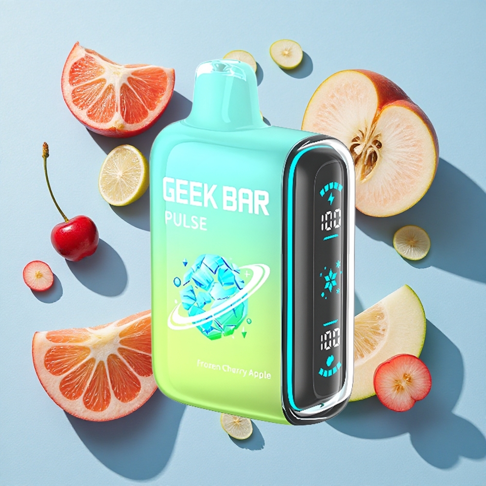 Geek Bar Pulse 15000 Frozen Ireland Vape Wholesale USB Type-C
