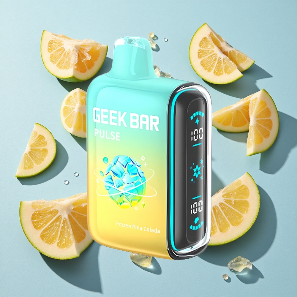 Geek Bar Pulse 15000 Frozen Ireland Vape Wholesale USB Type-C