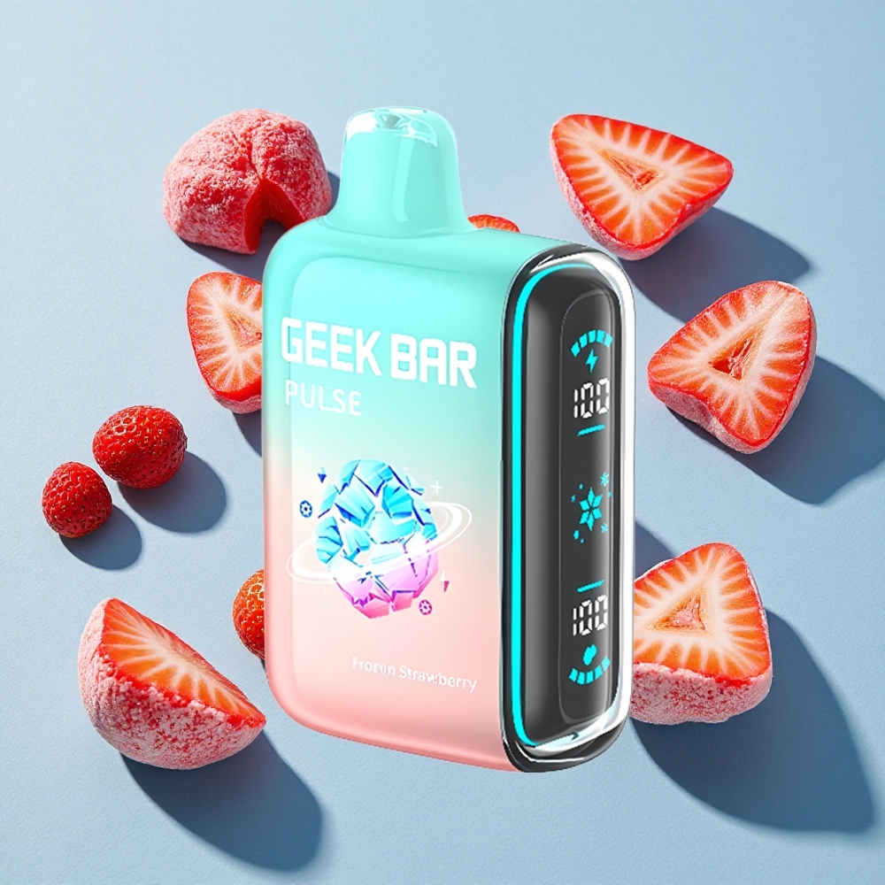 Geek Bar Pulse 15000 Frozen Ireland Vape Wholesale USB Type-C