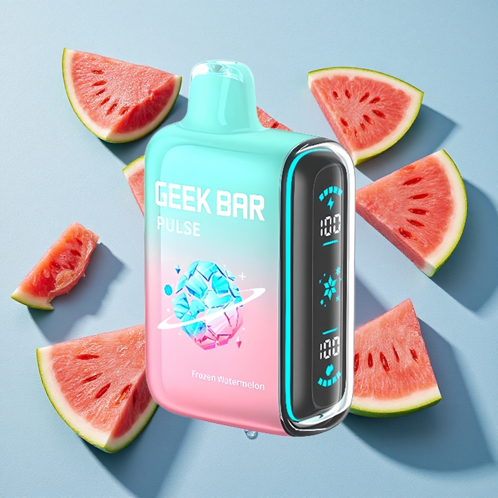 Geek Bar Pulse 15000 Frozen Ireland Vape Wholesale USB Type-C