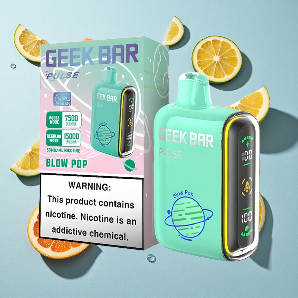 Geek Bar Pulse 15000 Puffs Planet Edition Ireland Vape Wholesale 16ML