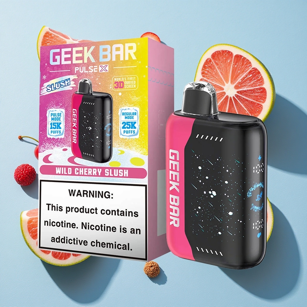 Geek Bar Pulse X 25000 Puffs Slush Ireland Vape Wholesale Dual Mesh Coil