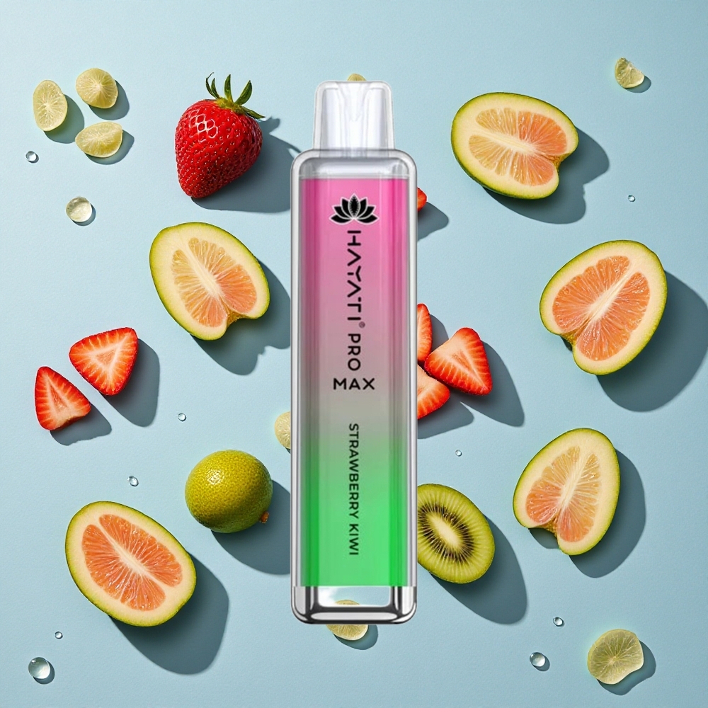 Hayati Pro Max 4000 Puffs Strawberry Kiwi 1400mAh Ireland Vape Wholesale