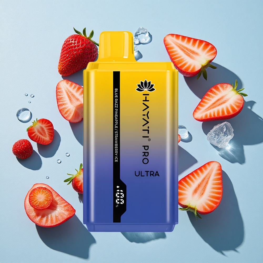 Hayati Pro Ultra 15000 Blue Razz Pineapple Ireland Vape Wholesale