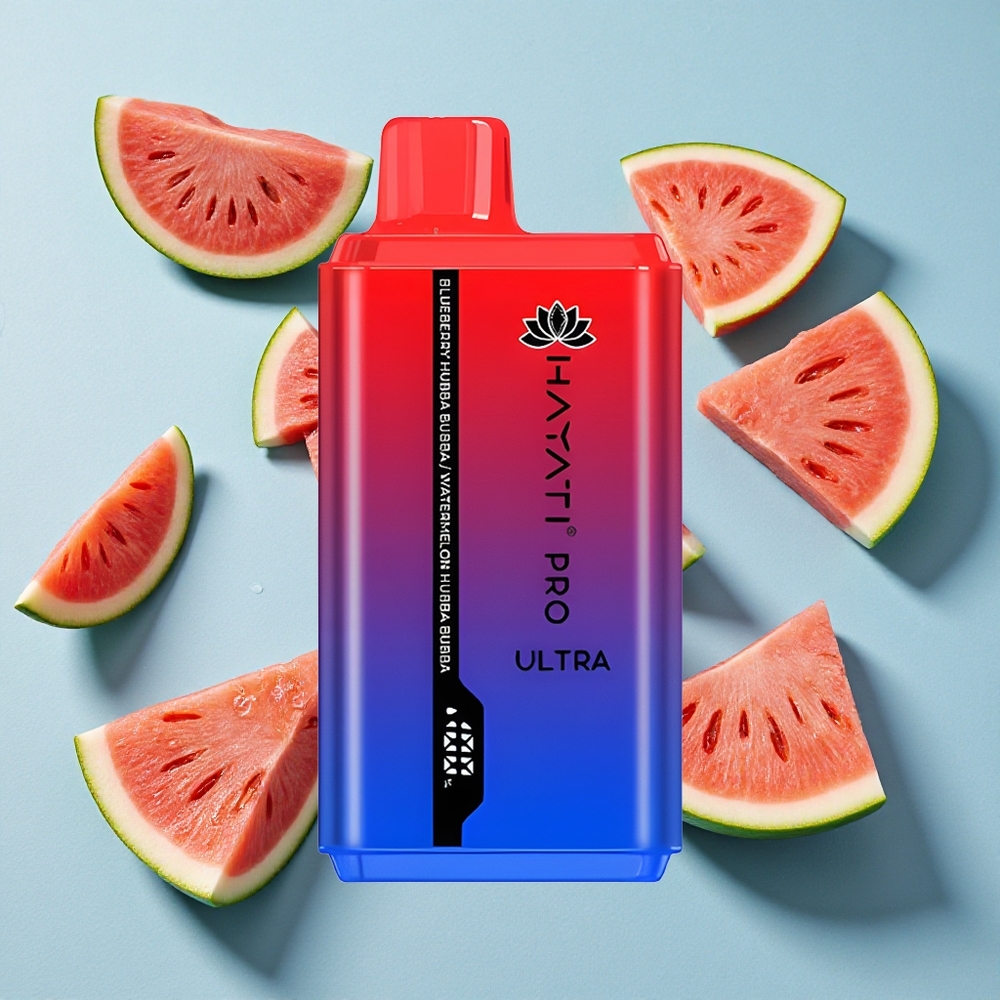 Hayati Pro Ultra 15000 Puffs Blueberry Hubba Bubba Ireland Vape Wholesale