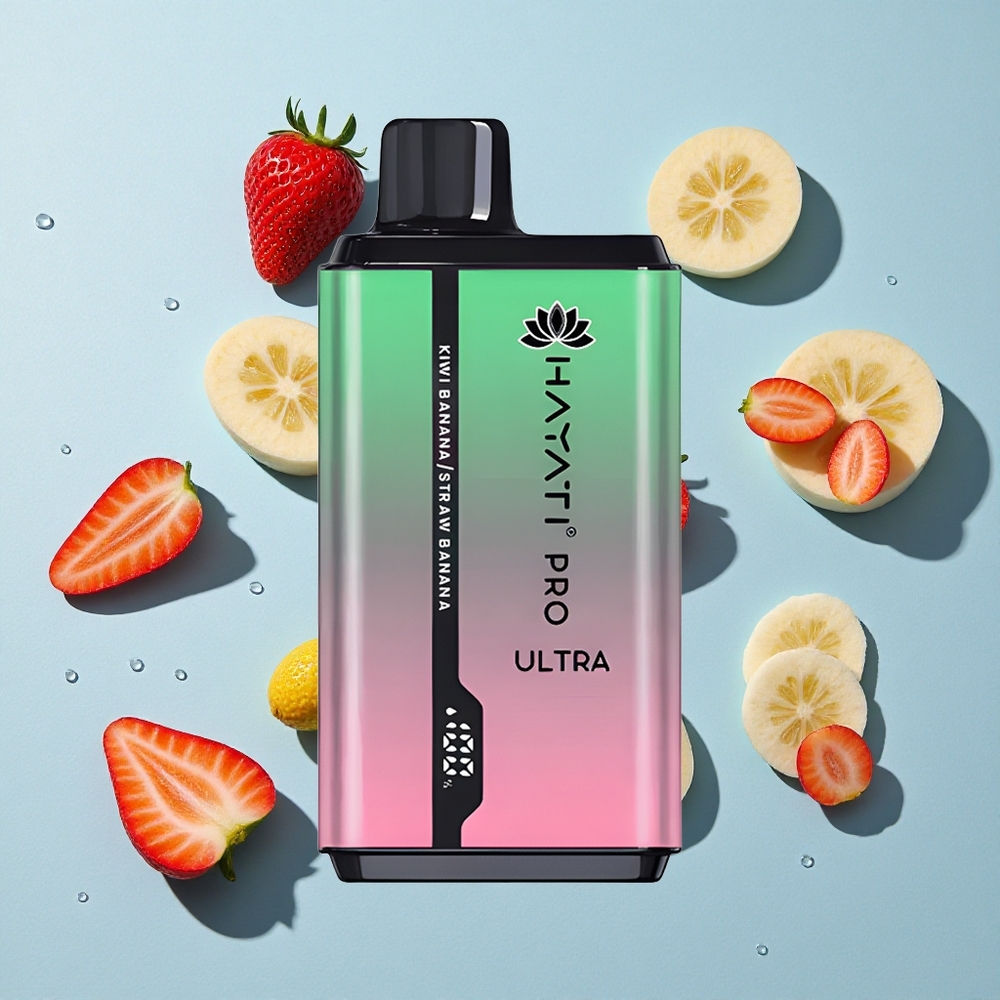 Hayati Pro Ultra 15000 Puffs Kiwi Banana Ireland Vape Wholesale