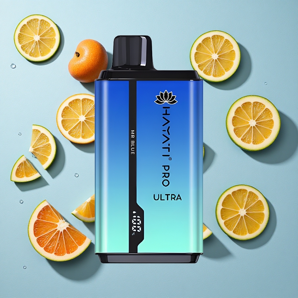 Hayati Pro Ultra 15000 Puffs Mr Blue Ireland Vape Wholesale