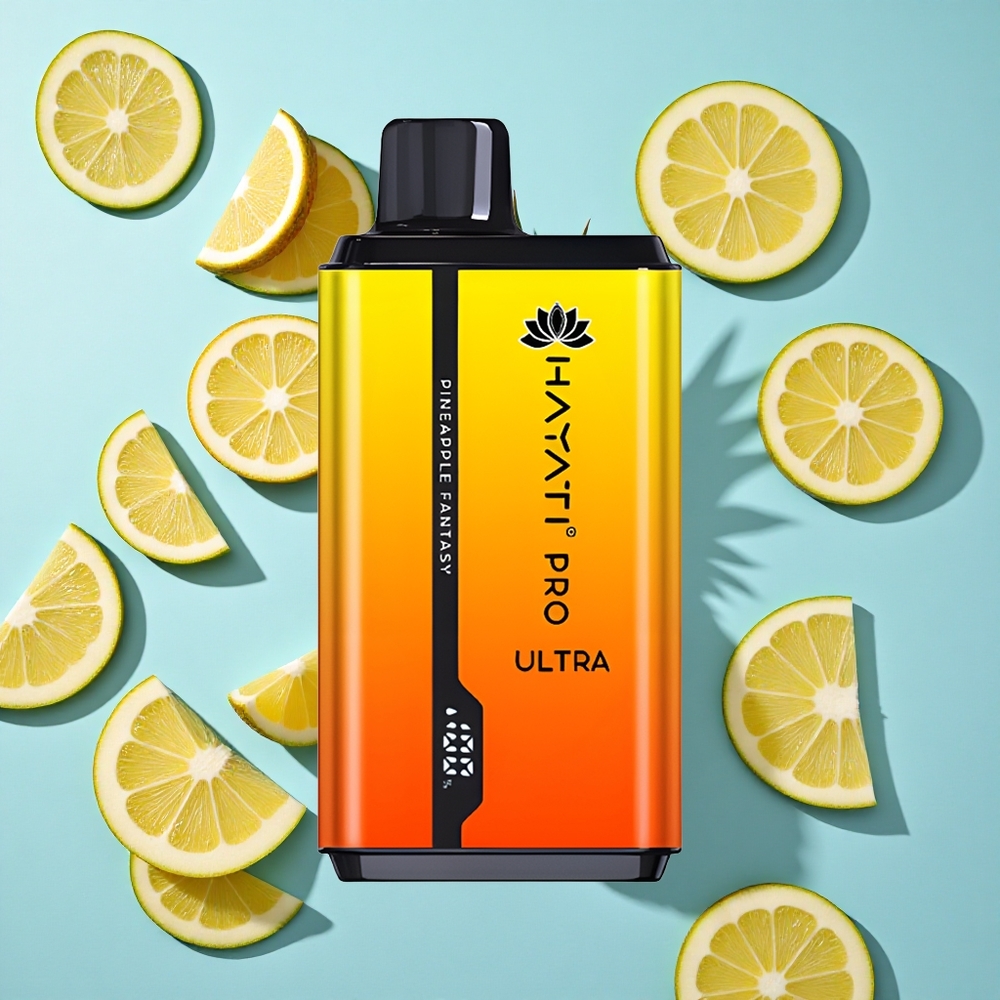 Hayati Pro Ultra 15000 Puffs Pineapple Fantasy Ireland Vape Wholesale