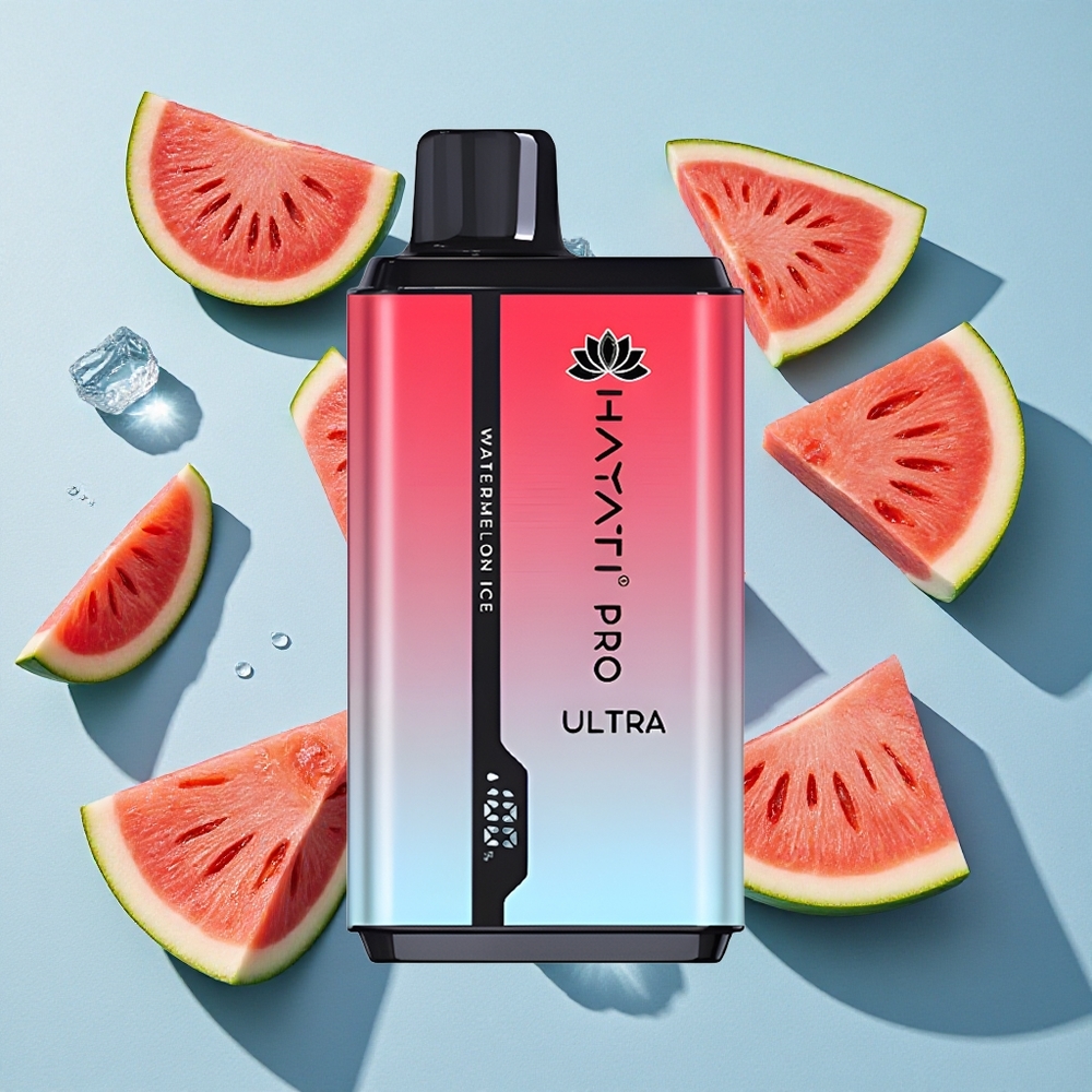 Hayati Pro Ultra 15000 Puffs Watermelon Ice Ireland Vape Wholesale