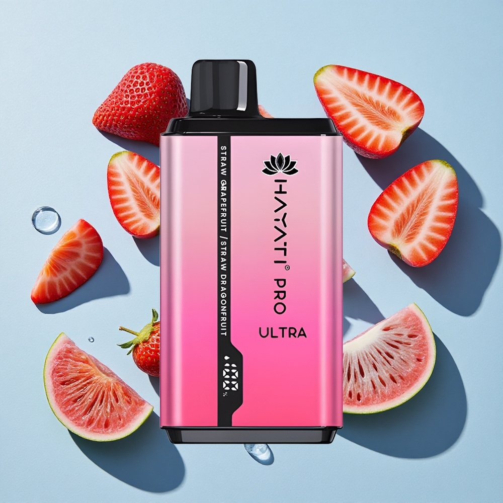 Hayati Pro Ultra 15000 Strawberry Grapefruit Ireland Vape Wholesale