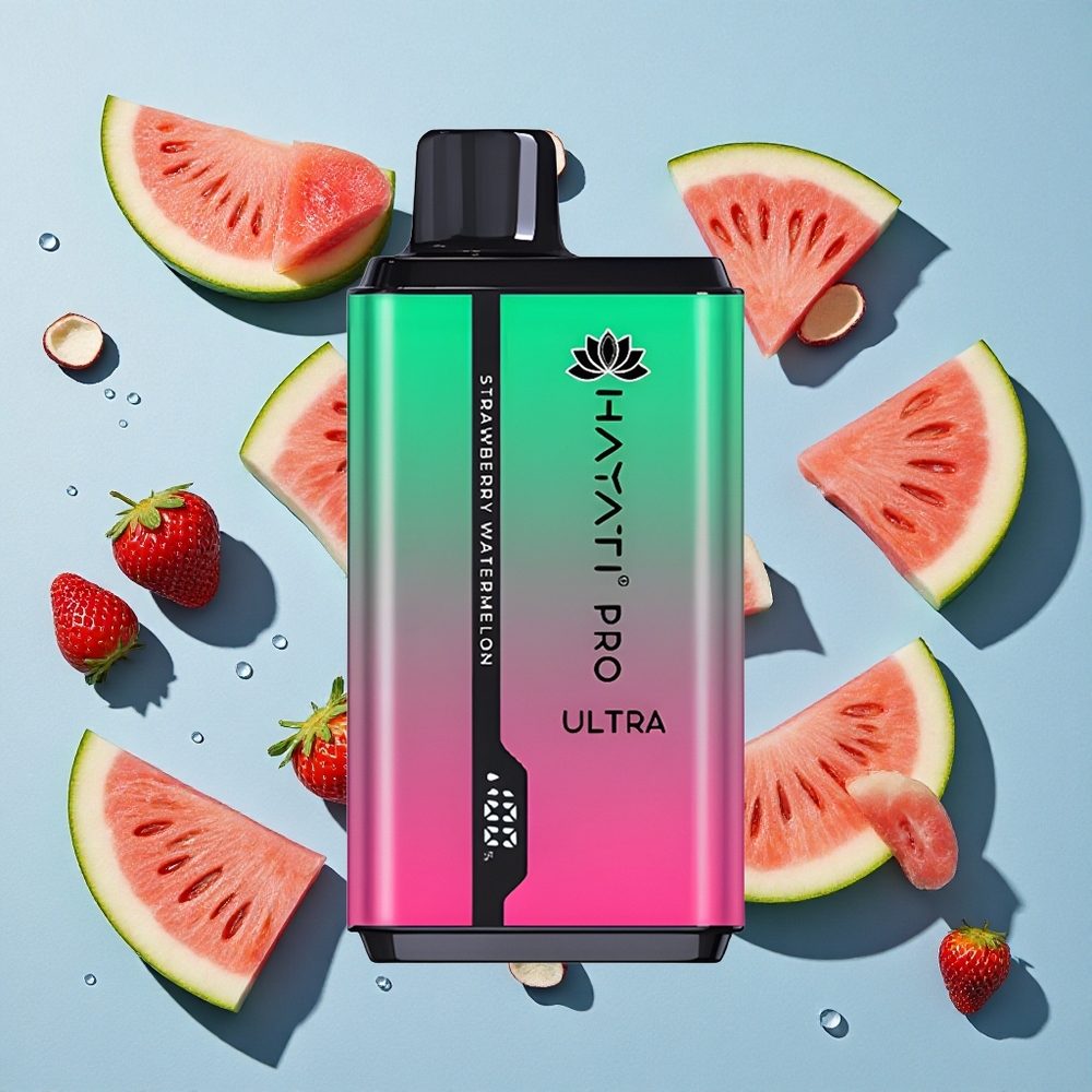 Hayati Pro Ultra 15000 Strawberry Watermelon Ireland Vape Wholesale