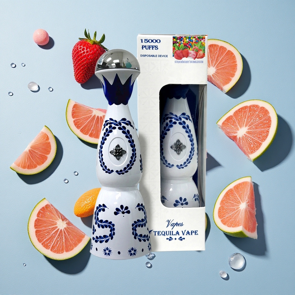 Humo Azul 15000 Puffs Strawberry Bubblegum Ireland Vape Wholesale 5 Nicotine