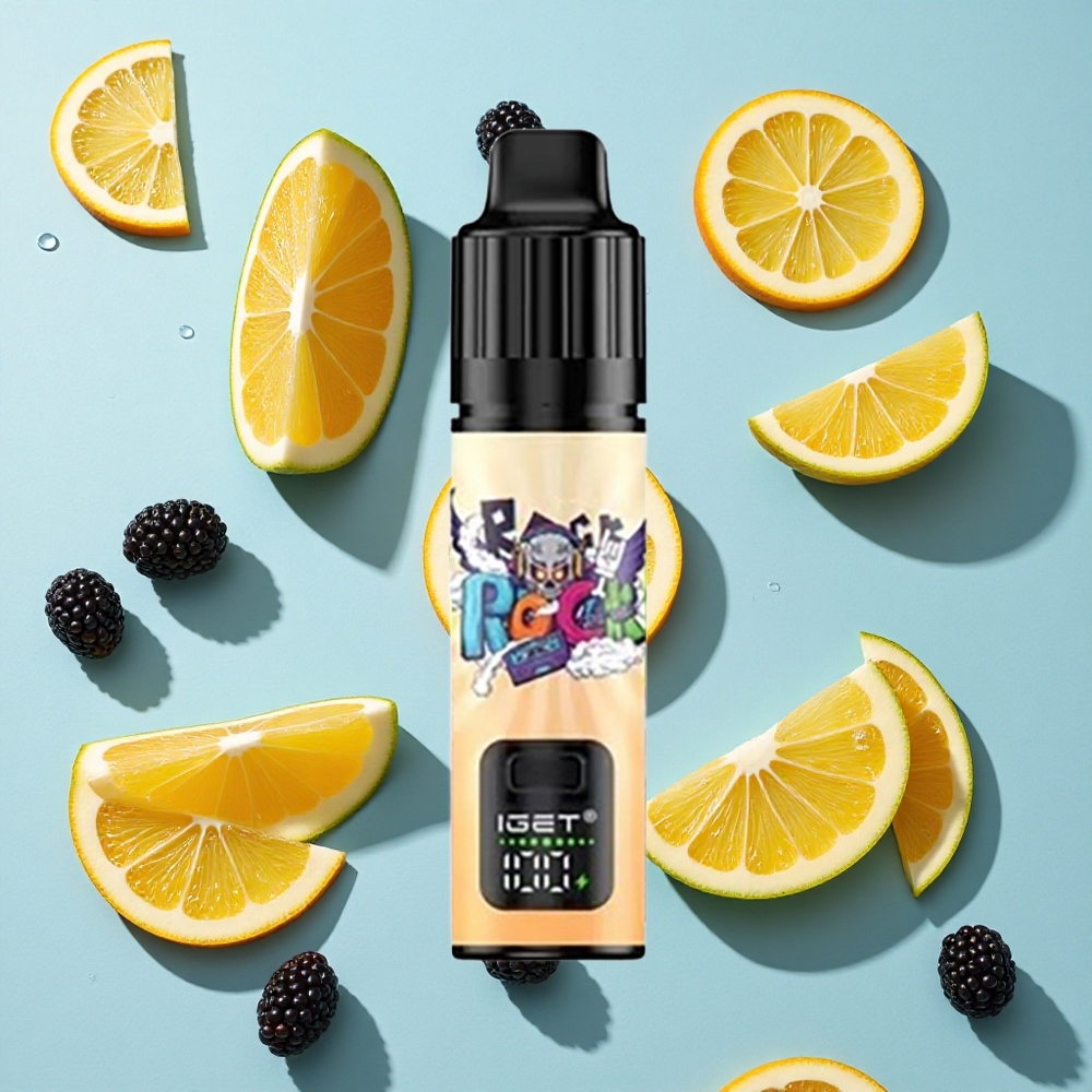 IGET BAR PLUS S3 POD 10000 Puffs Blackberry Pineapple Orange Ireland Vape Wholesale 18ml