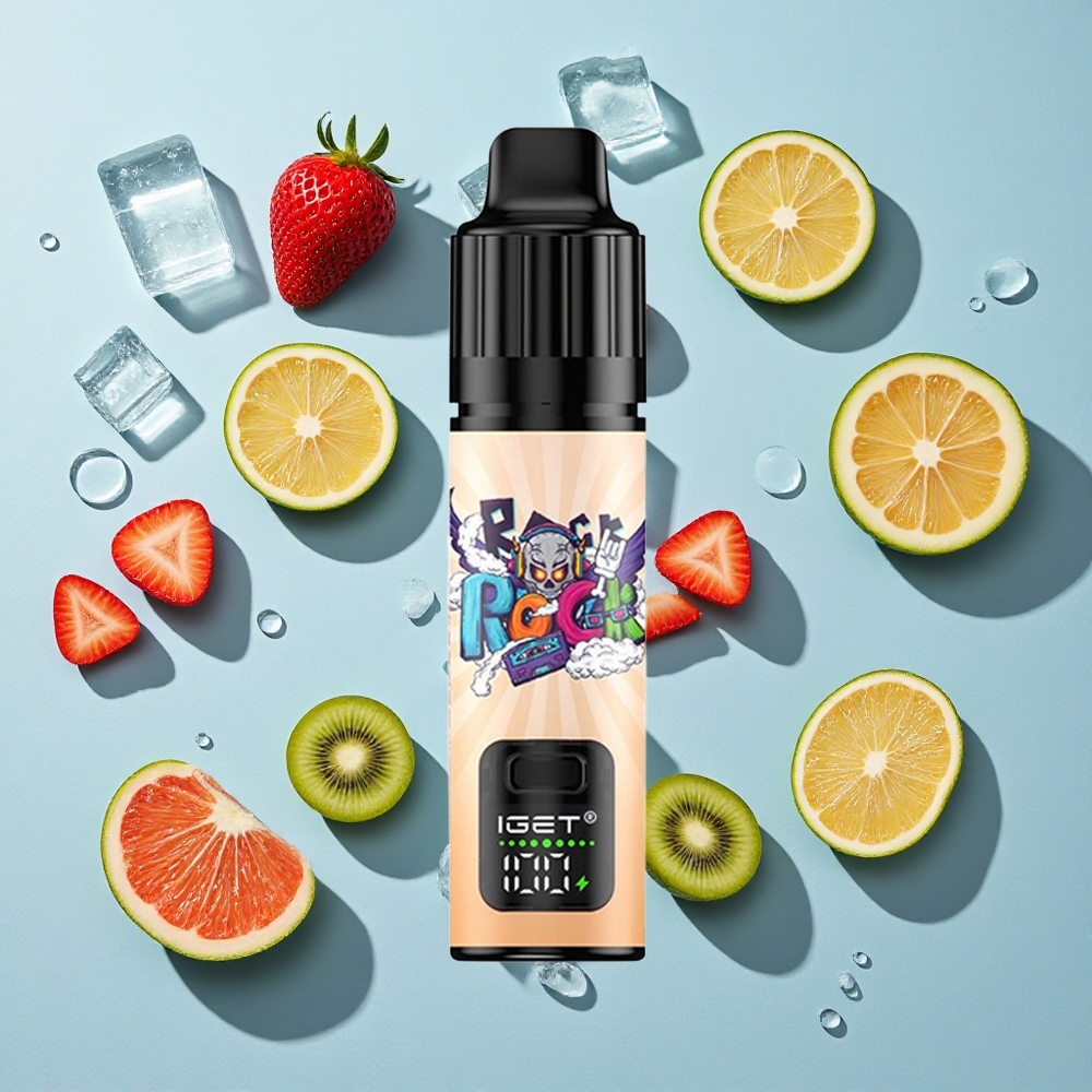 IGET BAR PLUS S3 POD 10000 Puffs Strawberry Kiwi Ice Ireland Vape Wholesale 950mAh