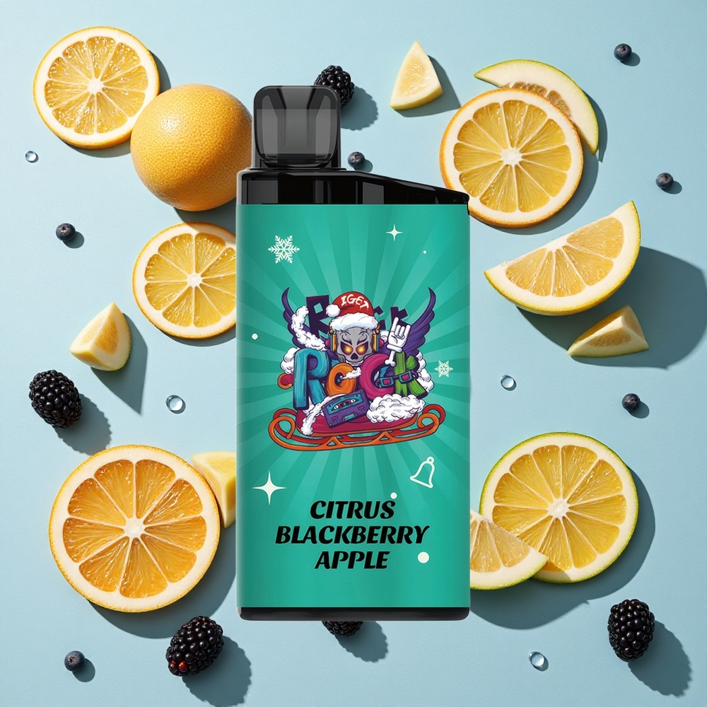 IGET Bar 3500 Citrus Blackberry Apple 1400mAh Ireland Vape Wholesale