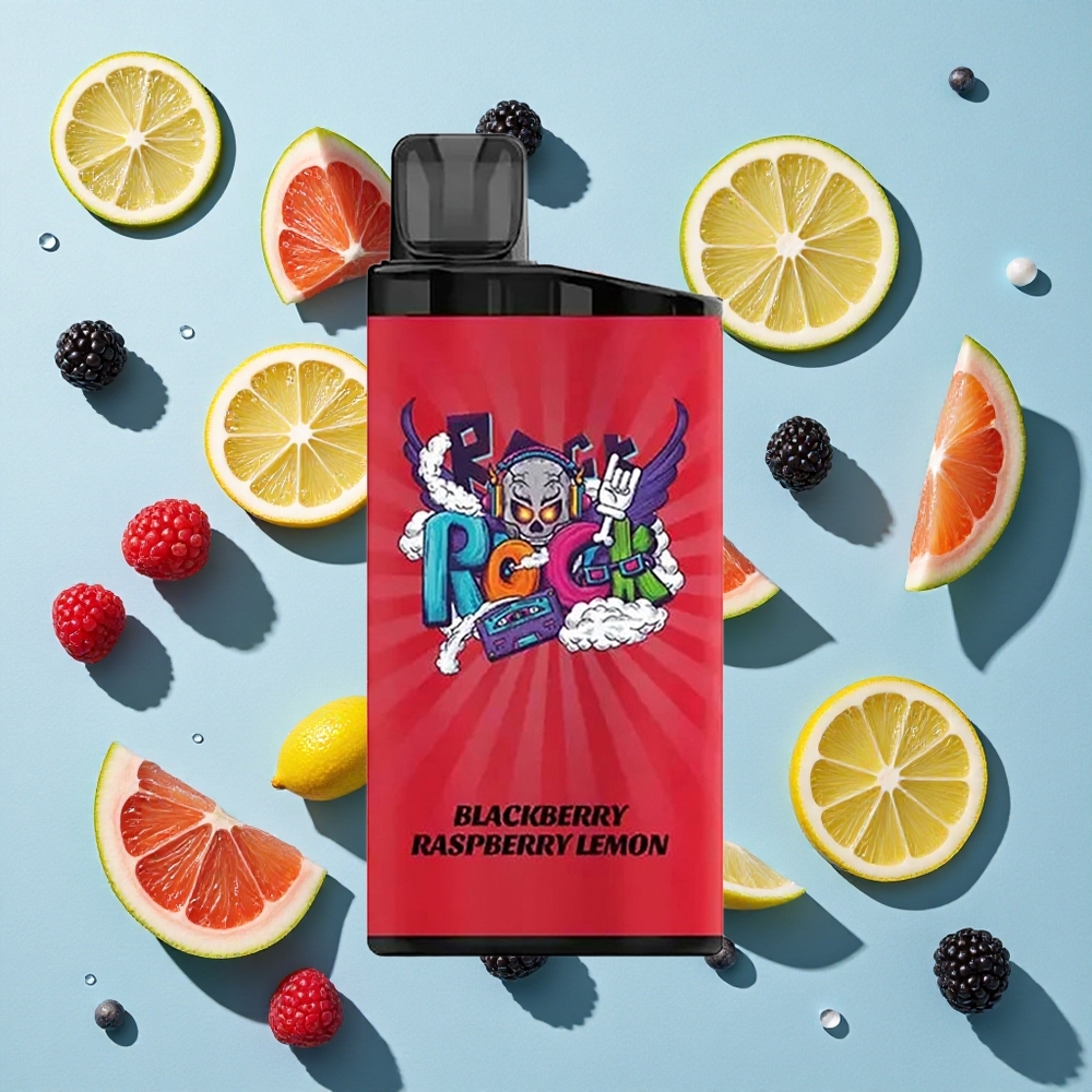 IGET Bar 3500 Puffs Blackberry Raspberry Lemon Ireland Vape Wholesale 1400mAh