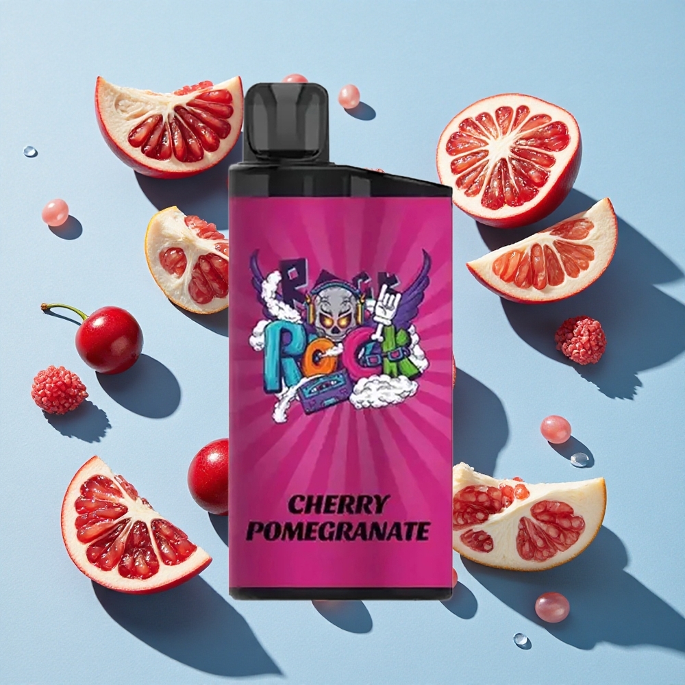 IGET Bar 3500 Puffs Cherry Pomegranate Ireland Vape Wholesale 1400 mAh