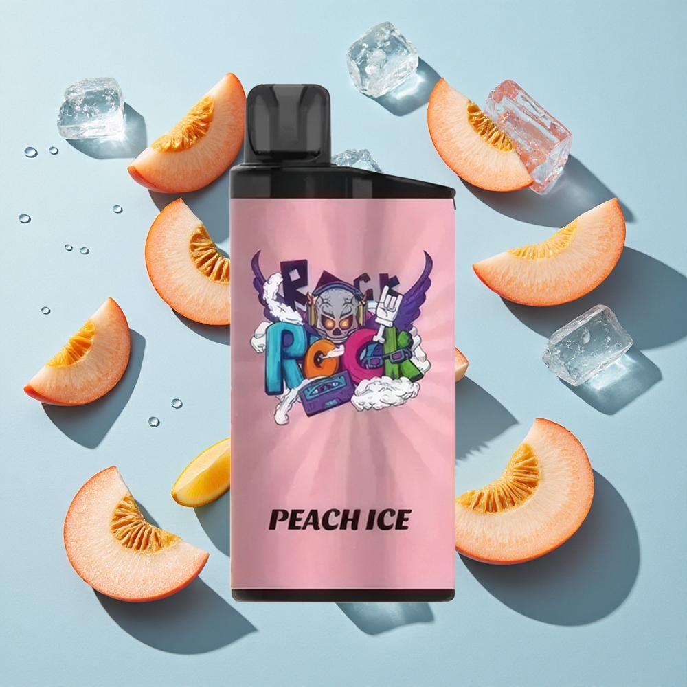 IGET Bar 3500 Puffs Peach Ice Ireland Vape Wholesale Mesh Coil