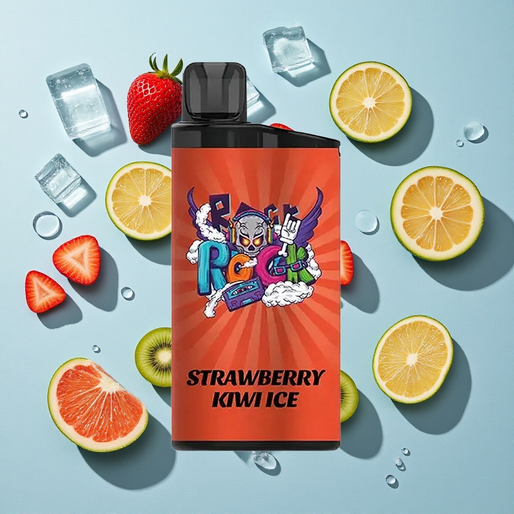 IGET Bar 3500 Puffs Strawberry Kiwi Ice Ireland Vape Wholesale 1400 mAh