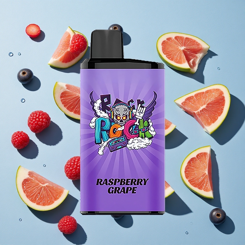 IGET Bar Pro 10000 Puffs 2000mAh Raspberry Grape Ireland Vape Wholesale