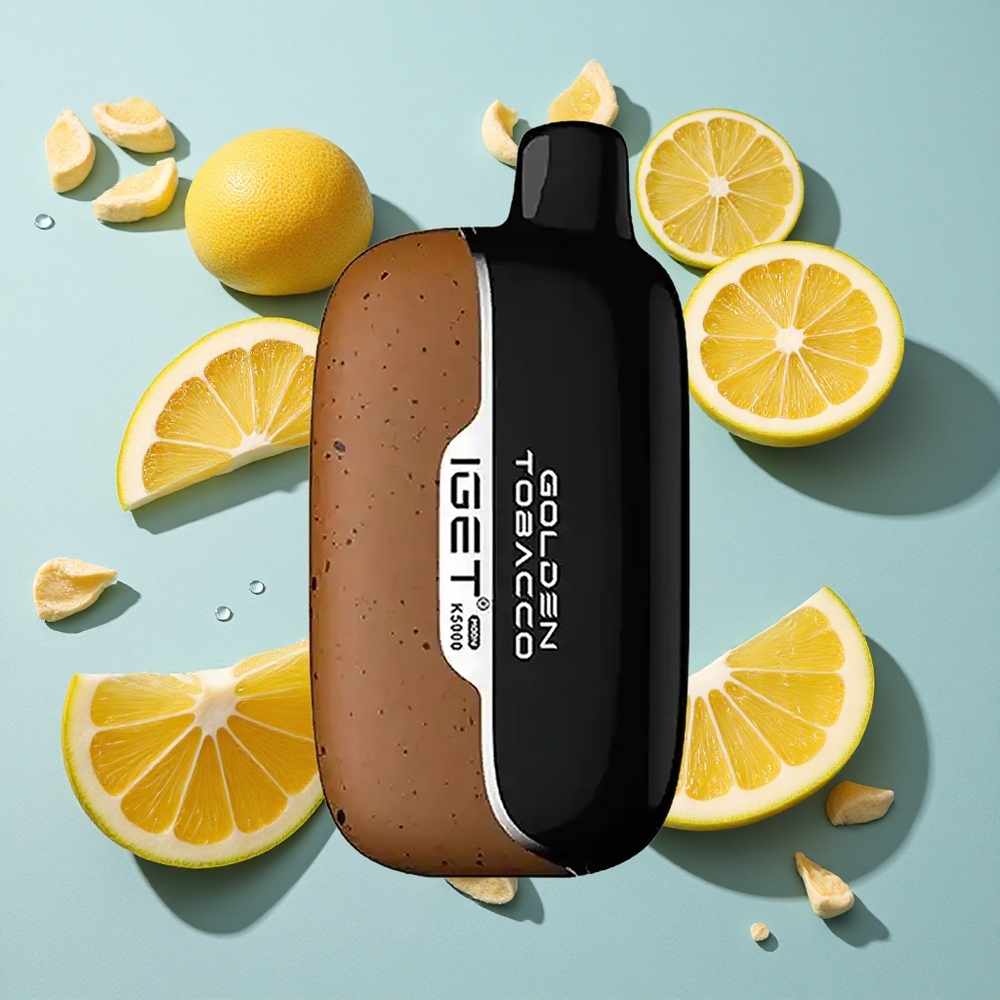 IGET Moon 5000 Puffs Golden Tobacco Ireland Vape Wholesale PC