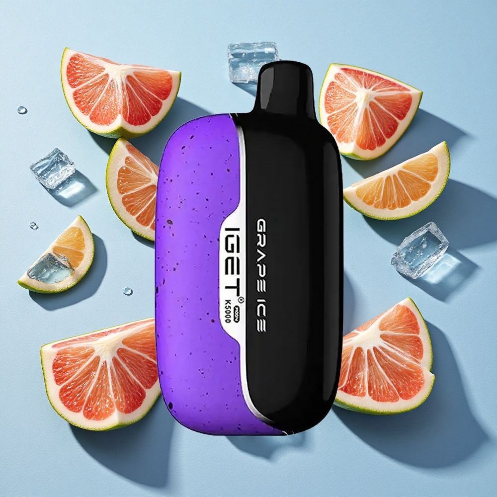 IGET Moon 5000 Puffs Grape Ice Ireland Vape Wholesale PC