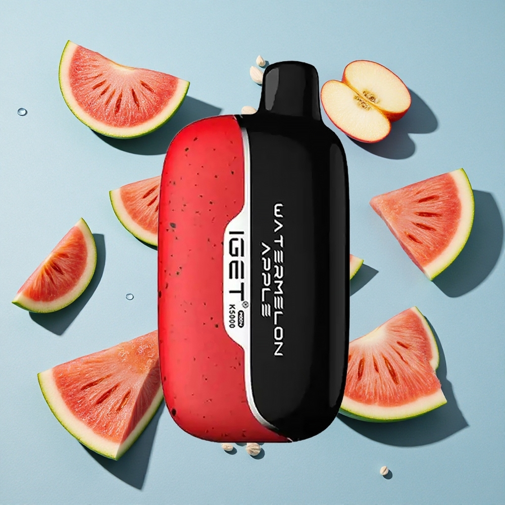 IGET Moon 5000 Puffs Watermelon Apple Ireland Vape Wholesale PC