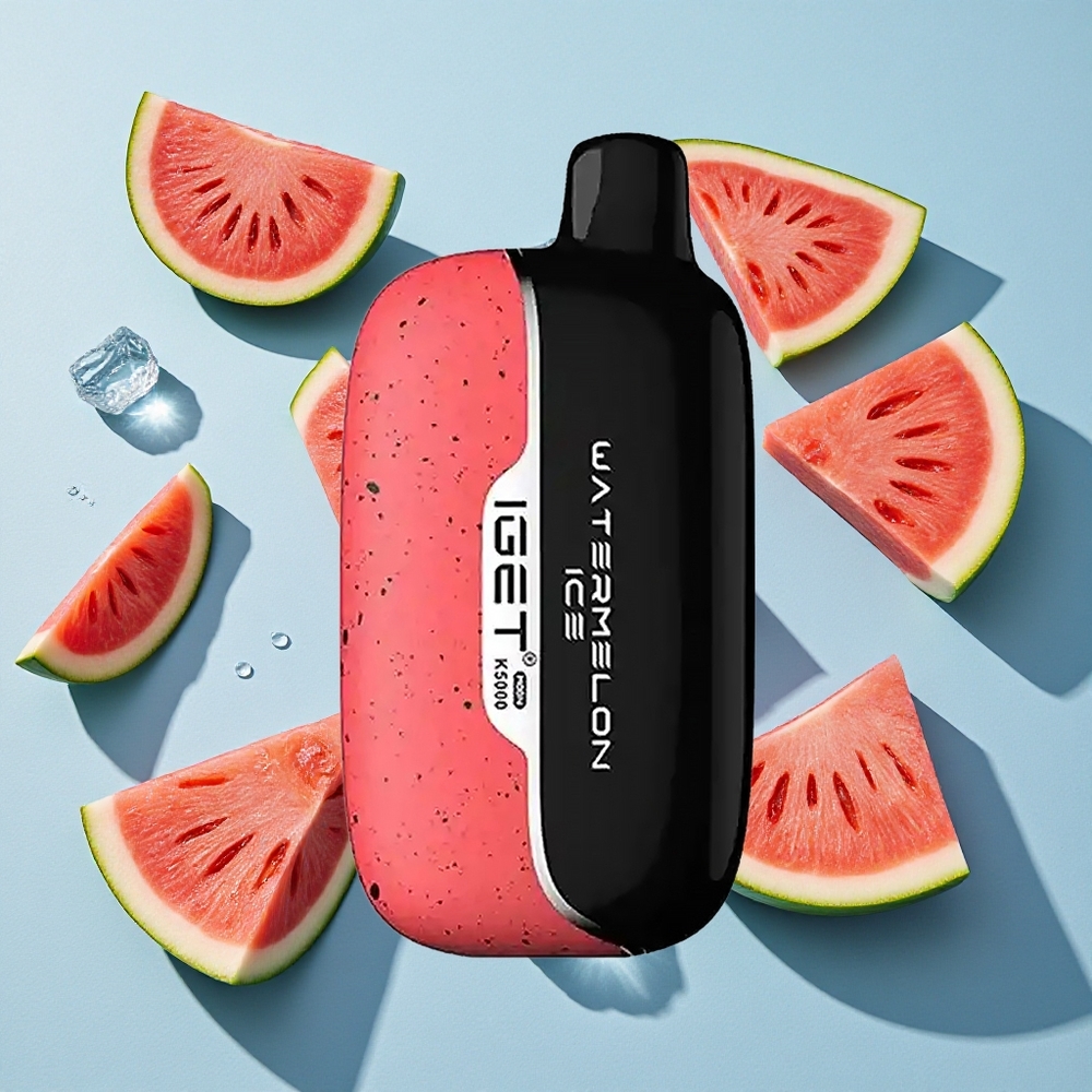 IGET Moon 5000 Puffs Watermelon Ice Ireland Vape Wholesale PC