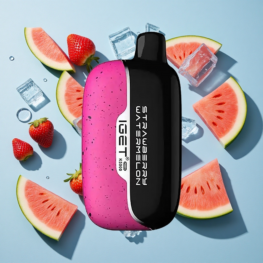 IGET Moon 5000 Strawberry Watermelon Ice Ireland Vape Wholesale PC
