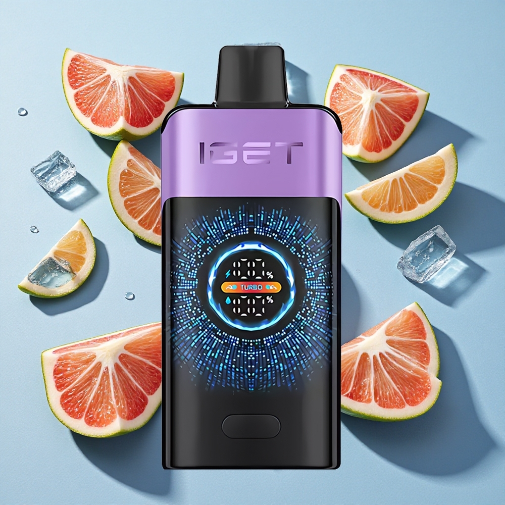IGET ONE 12000 Puffs 2700 Grape Ice Ireland Vape Wholesale Disposable Vape