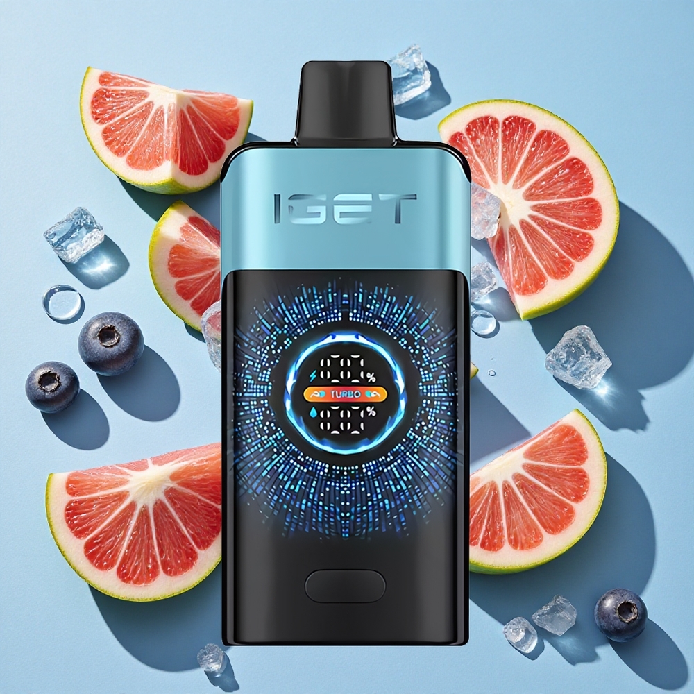 IGET ONE 12000 Puffs 2700mAh Disposable Vape Blueberry Ice Ireland Vape Wholesale