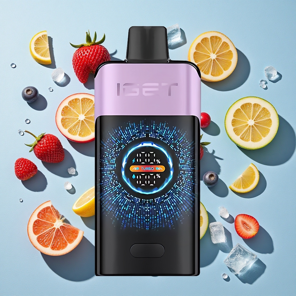 IGET ONE 12000 Puffs 2700mAh Disposable Vape Mixed Berries Ice Ireland Vape Wholesale