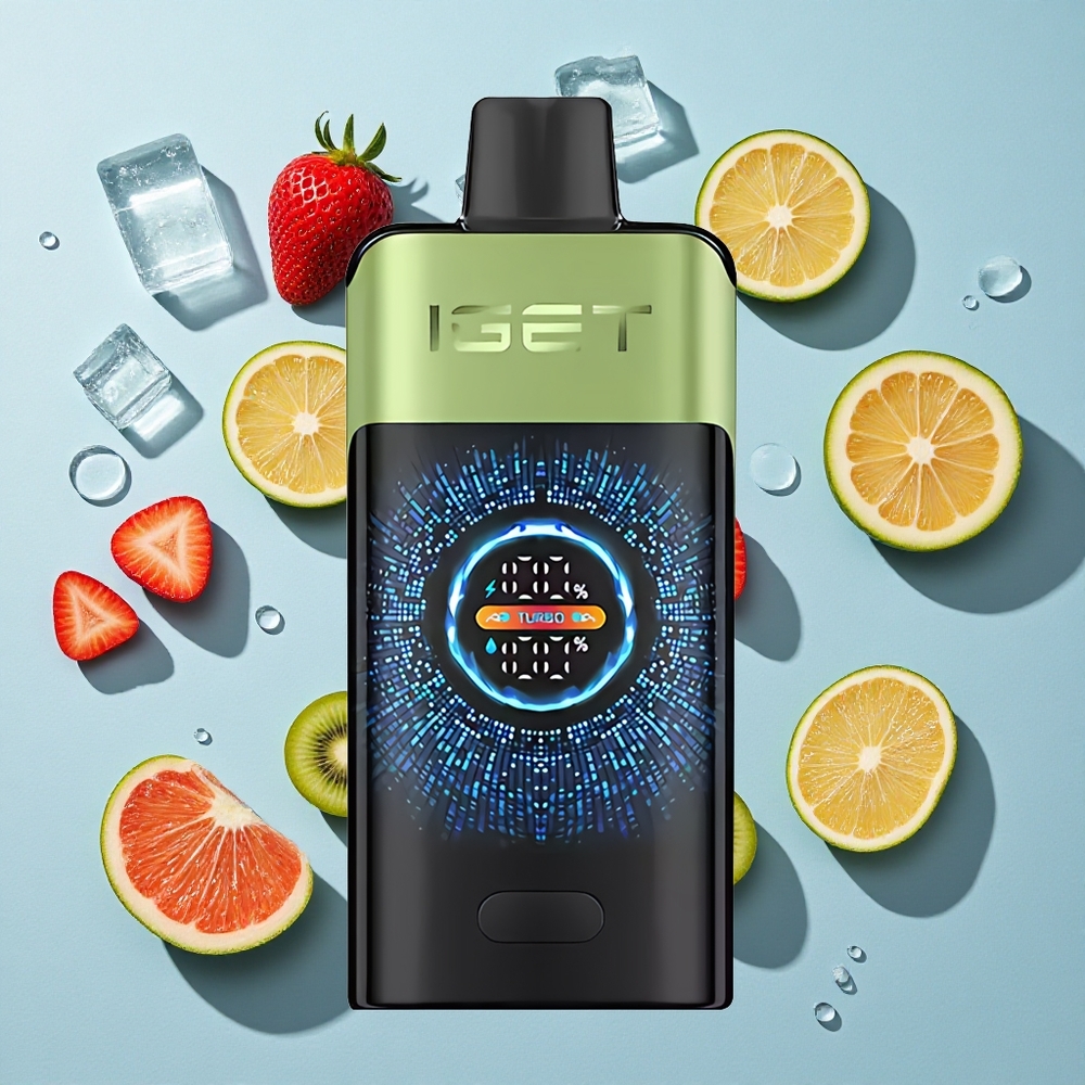 IGET ONE 12000 Puffs 2700mAh Disposable Vape Strawberry Kiwi Ice Ireland Vape Wholesale