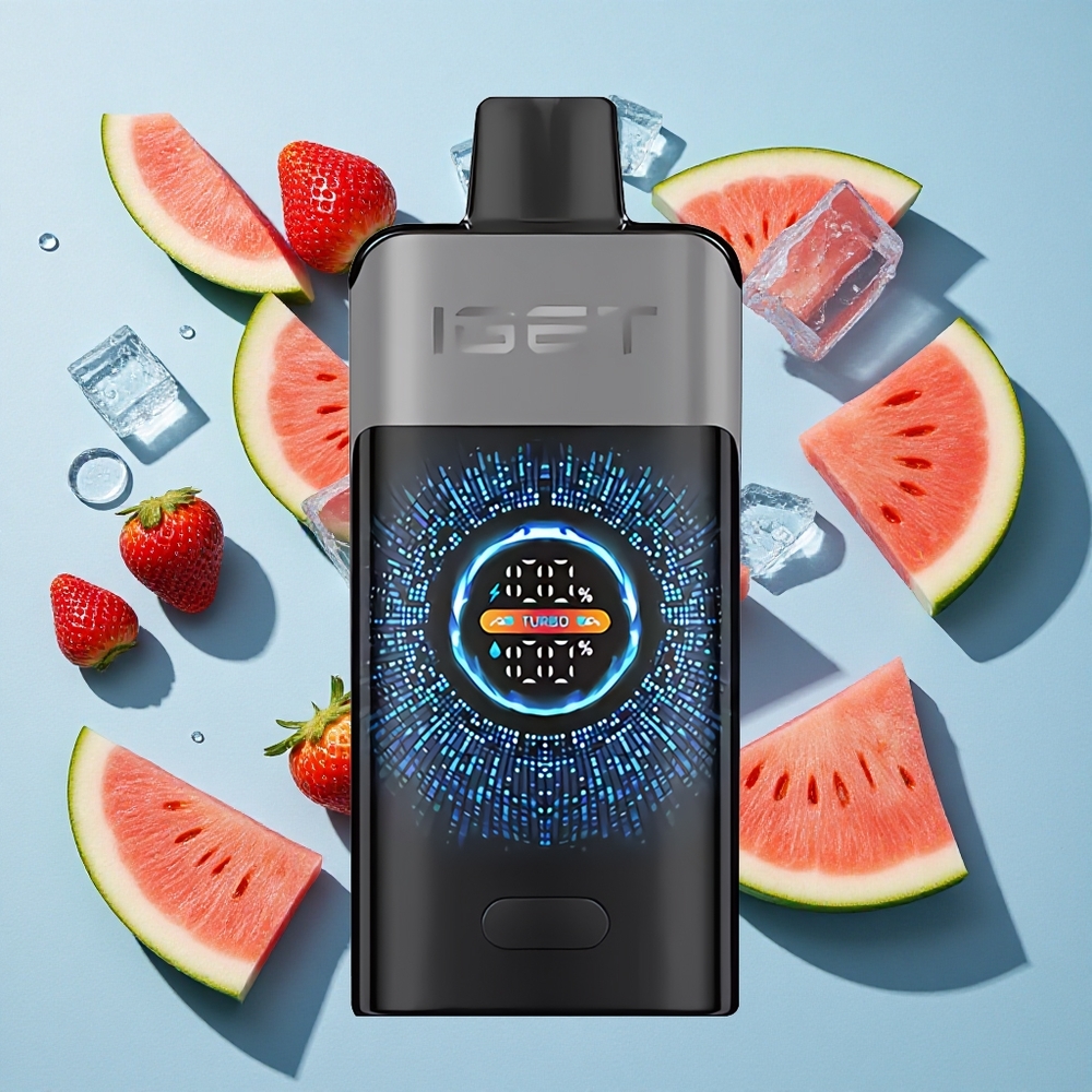 IGET ONE 12000 Puffs 2700mAh Strawberry Watermelon Ice Ireland Vape Wholesale