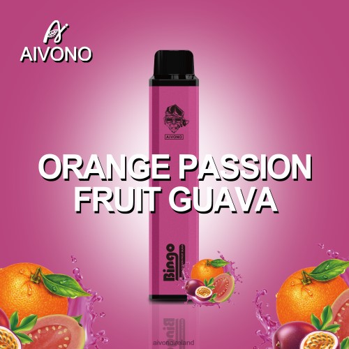 Aivono AIM BINGO 4000 Orange Passionfruit Guava V0F6L4132 - Aivono Vape Ireland