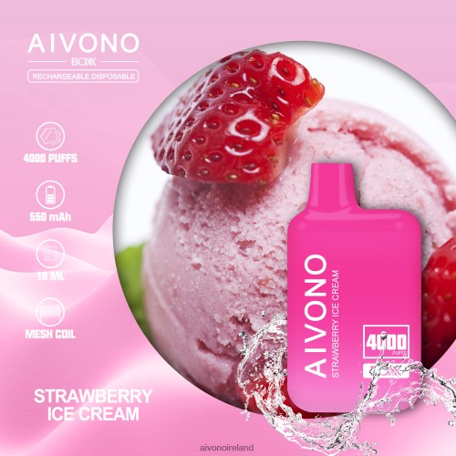 Aivono AIM BOXX 4000 Strawberry Ice Cream V0F6L4221 - Aivono Ireland