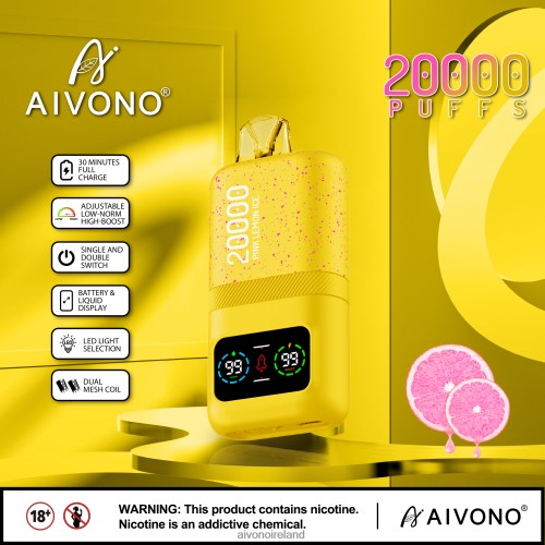 Aivono AIM magic 20000 Pink Lemon Ice V0F6L483 - Aivono Dublin