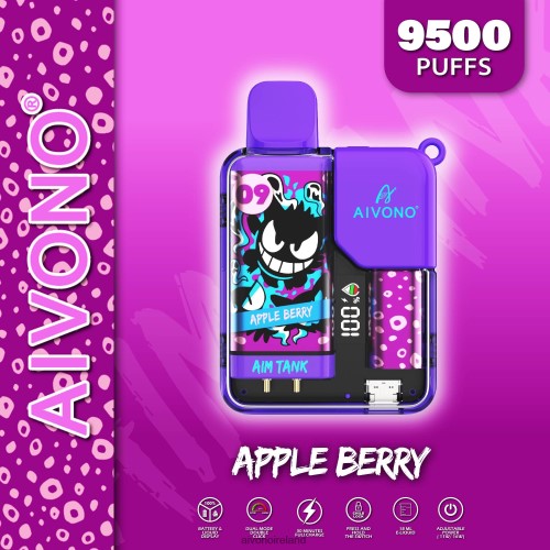 Aivono AIM TANK 9500 Apple Berry V0F6L443 - Aivono Dublin