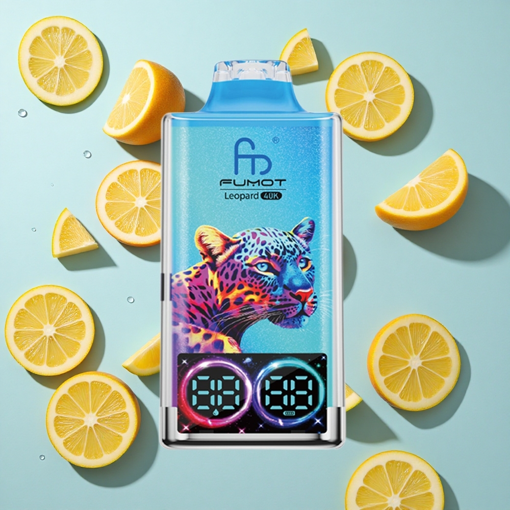 Fumot Leopard 40K Puffs Peachy Mango Pineapple Dual Mesh Ireland Vape Wholesale