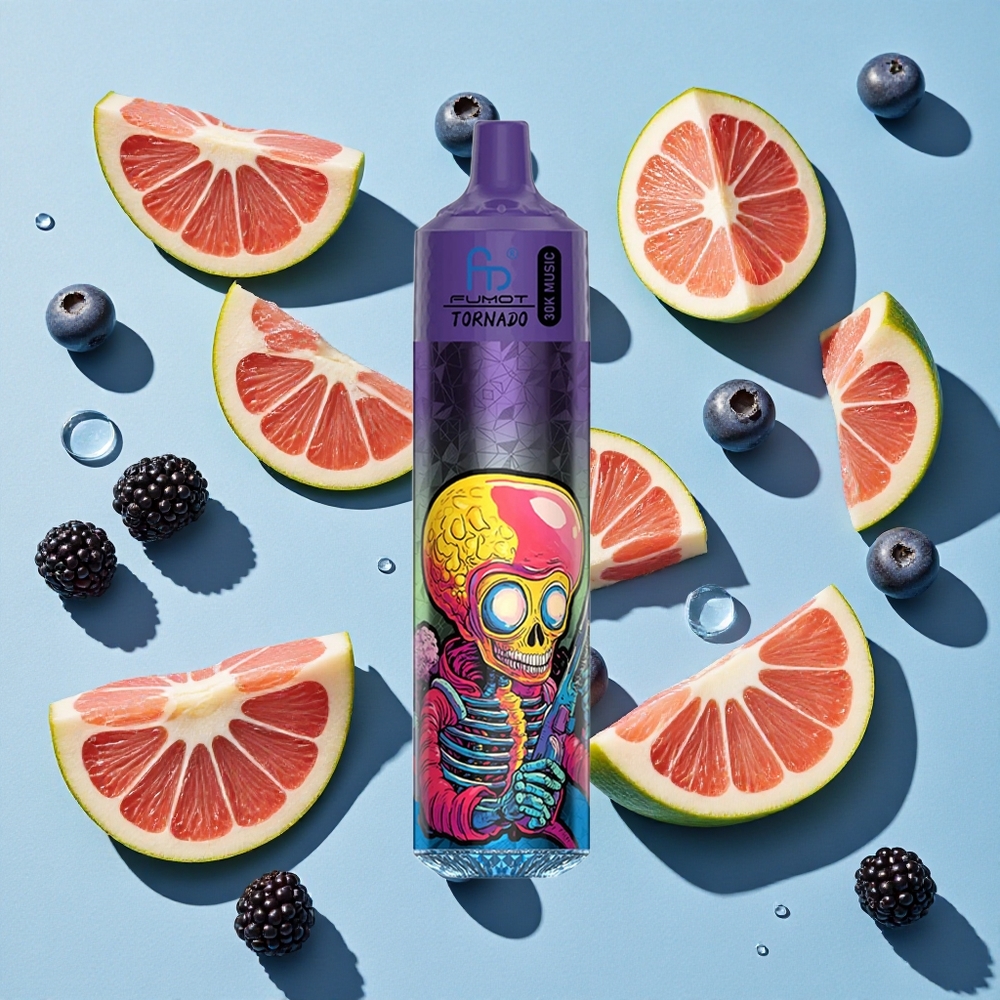 Fumot RandM Tornado 30000 Blueberry Blackberry Ireland Vape Wholesale 30mL