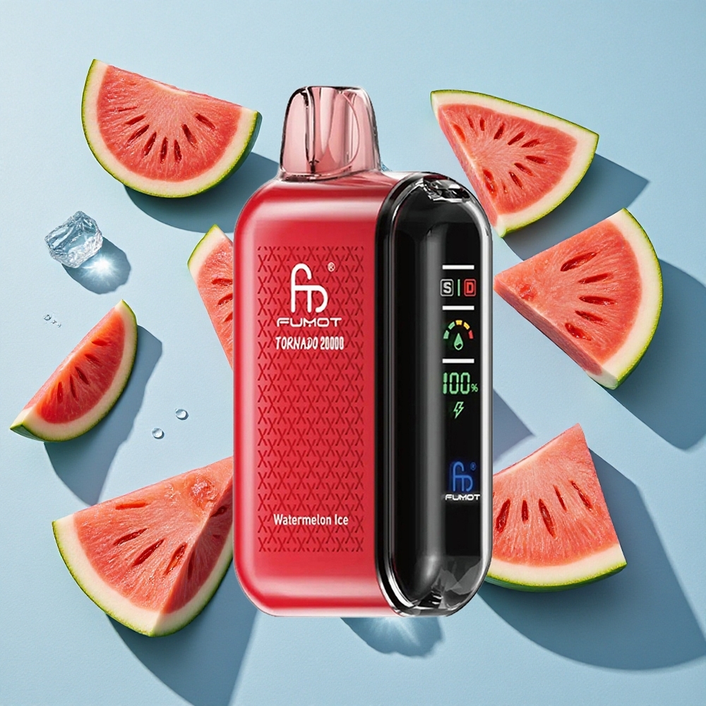 Fumot Tornado 20000 Puffs Watermelon Ice 20ml Ireland Vape Wholesale