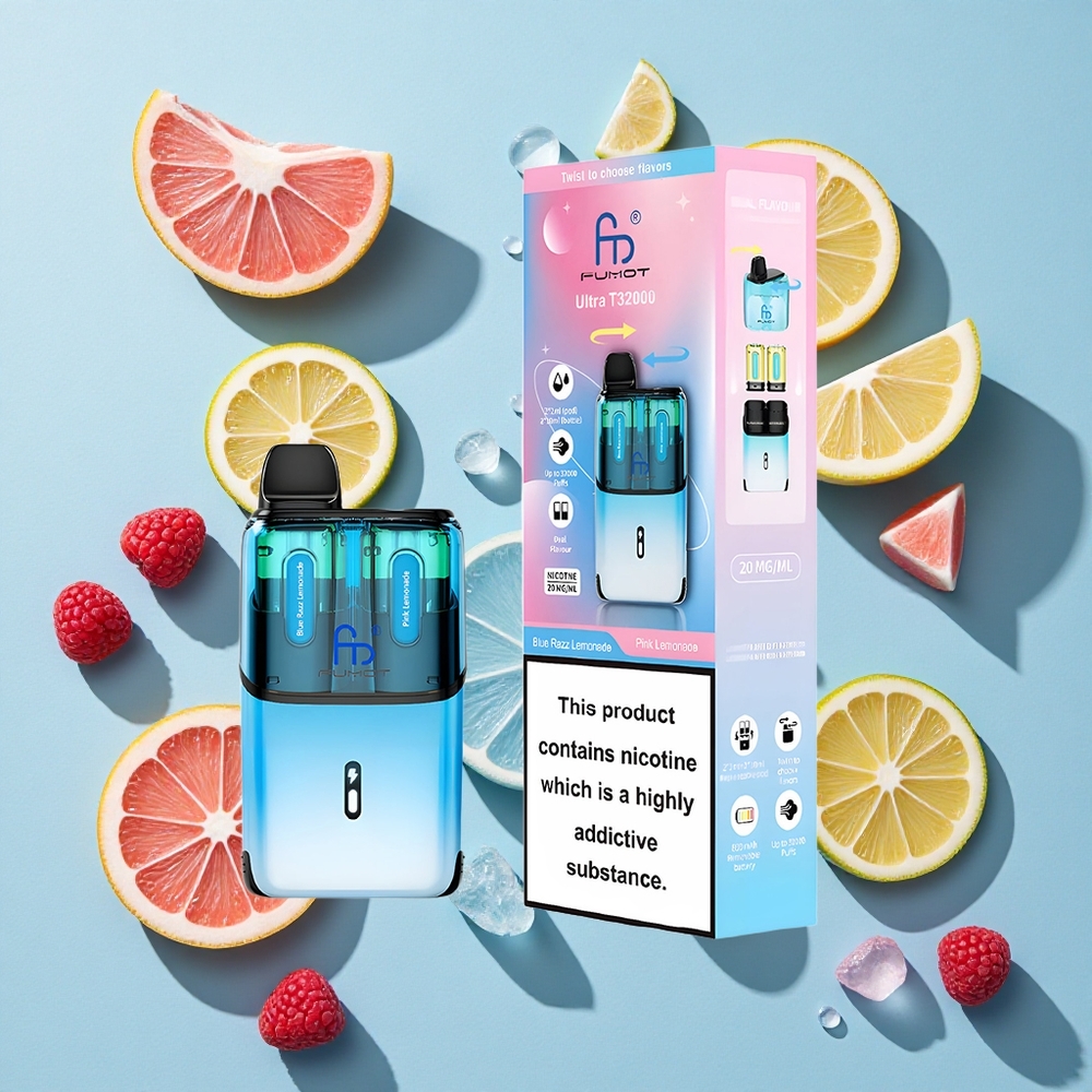 Fumot Ultra T32000 Blue Razz Lemonade Pink Lemonade Ireland Vape Wholesale